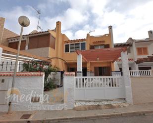 Exterior view of Single-family semi-detached for sale in Cartagena  with Air Conditioner, Terrace and Furnished