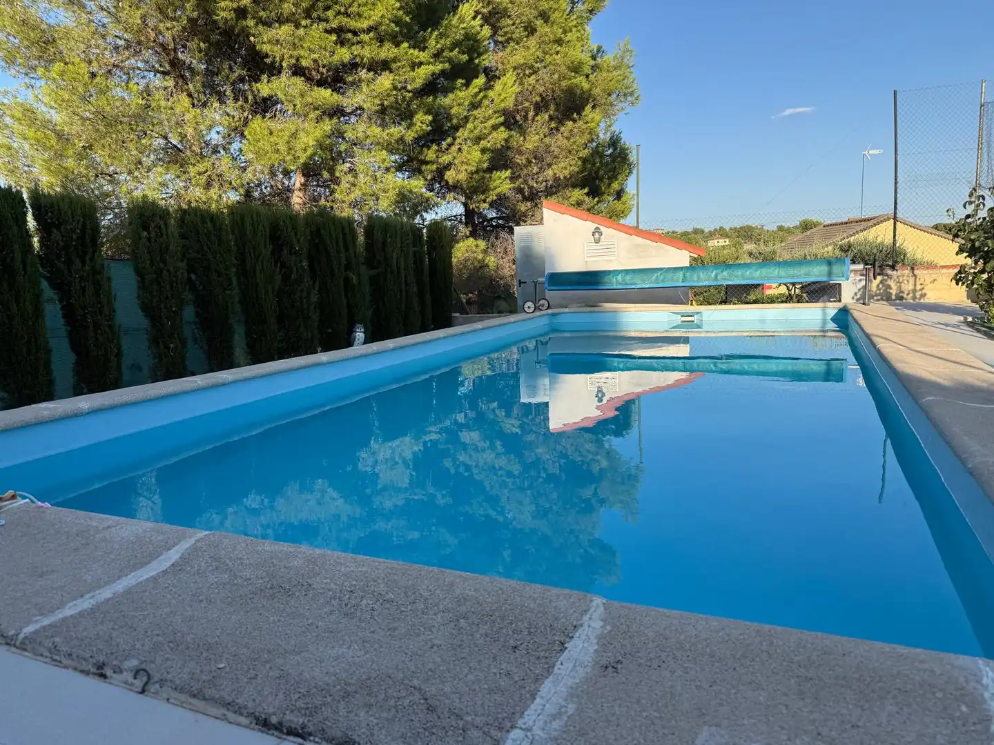 Swimming pool of Houses for sale in Colmenar de Oreja  with Air Conditioner, Heating and Private garden