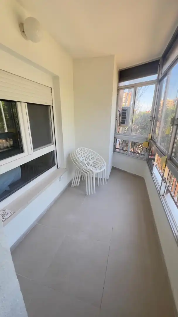Terrassa de Apartament de lloguer en Murcia amb Aire condicionat, Moblat i Rentadora