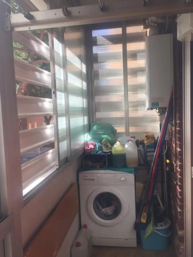 Balcony of Flat for sale in Madrid  with Heating, Parquet flooring and Terrace