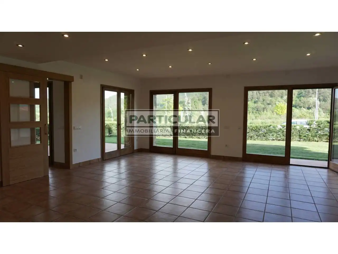Living room of Detached homes for rent in Santa Eulàlia de Riuprimer  with Heating, Private garden and Terrace