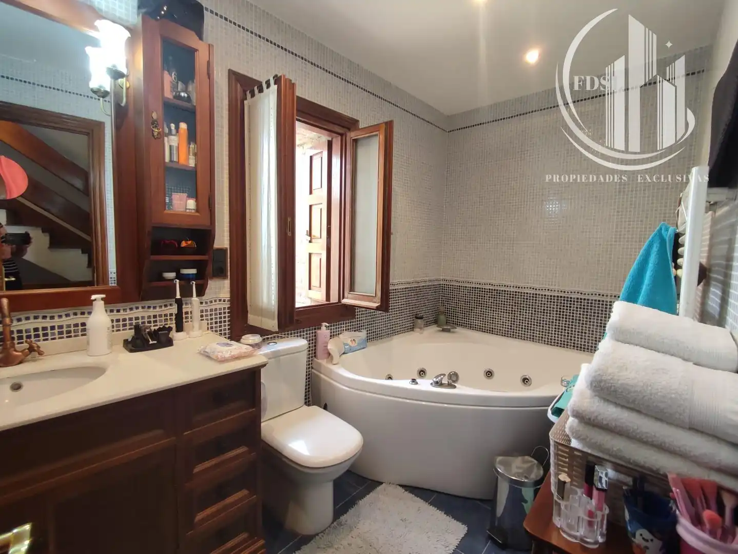 Baño de Casa adosada en venta en Ojacastro con Terraza, Trastero y Amueblado