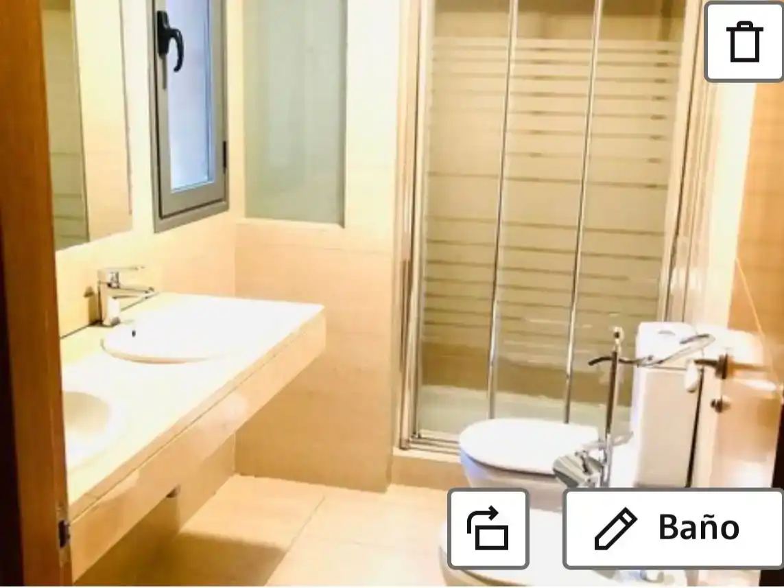Badezimmer von Wohnung zur Miete in Boadilla del Monte mit Klimaanlage, Schwimmbad und Balkon