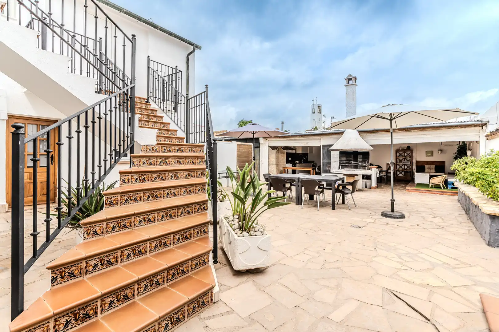 Terraza de Casa o chalet en venta en Amposta con Aire acondicionado, Calefacción y Jardín privado