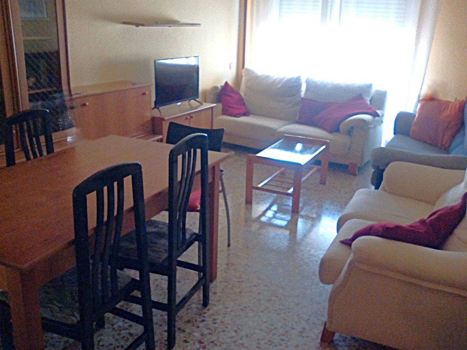 Living room of Flat to rent in  Murcia Capital  with Air Conditioner, Heating and Furnished