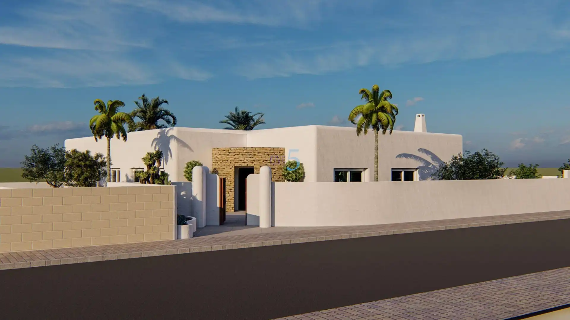 Vista exterior de Casa o chalet en venta en Pueblo - Urbanizaciones