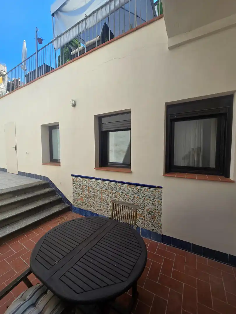 Terrace of Ground floor for rent in El Masnou  with Air Conditioner, Heating and Private garden