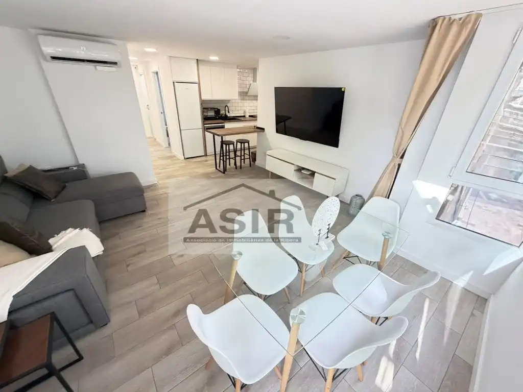 Sala de estar de Piso en venta en Alzira con Aire acondicionado