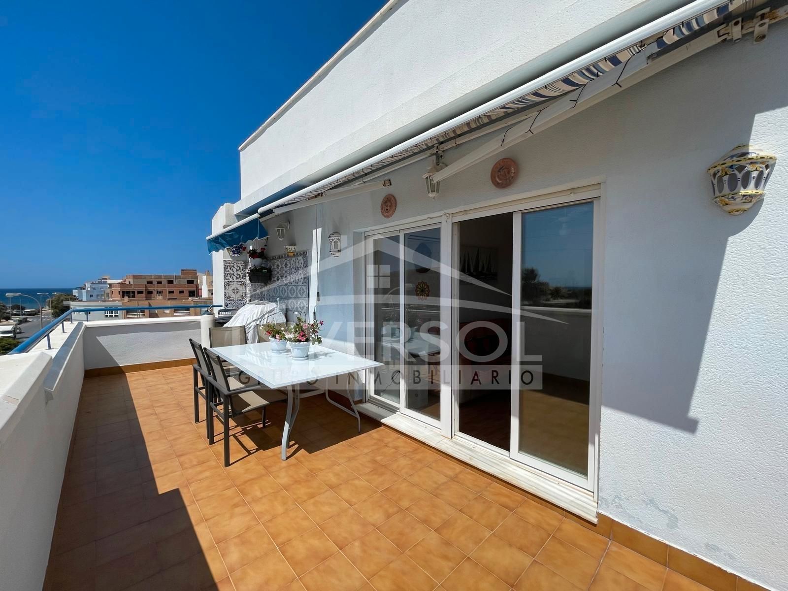 Terraza de Ático en venta en El Ejido con Terraza, Amueblado y Piscina comunitaria