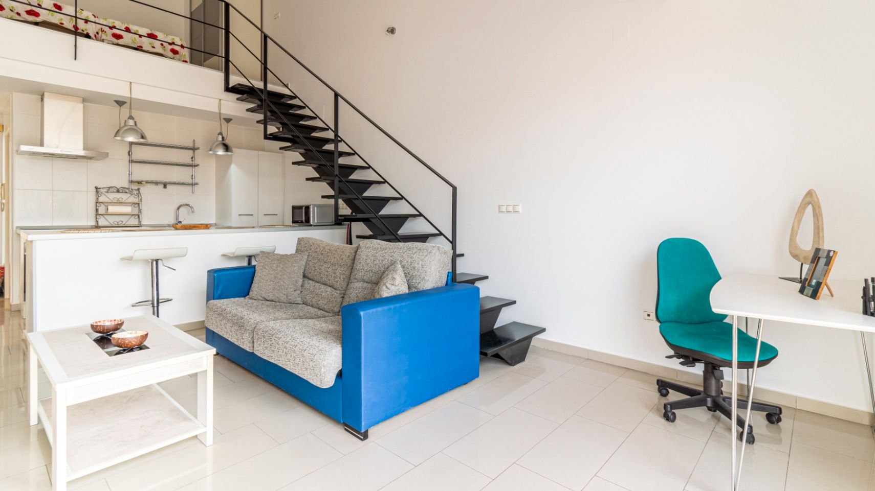 Sala d'estar de Pis en venda en Beniarbeig amb Aire condicionat, Calefacció i Traster