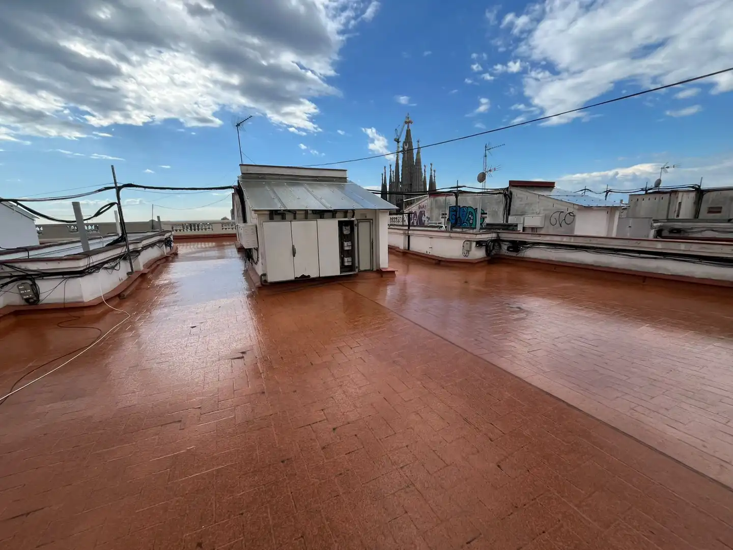 Terraza de Piso en venta en Barcelona con Horno, Lavadora y Microondas