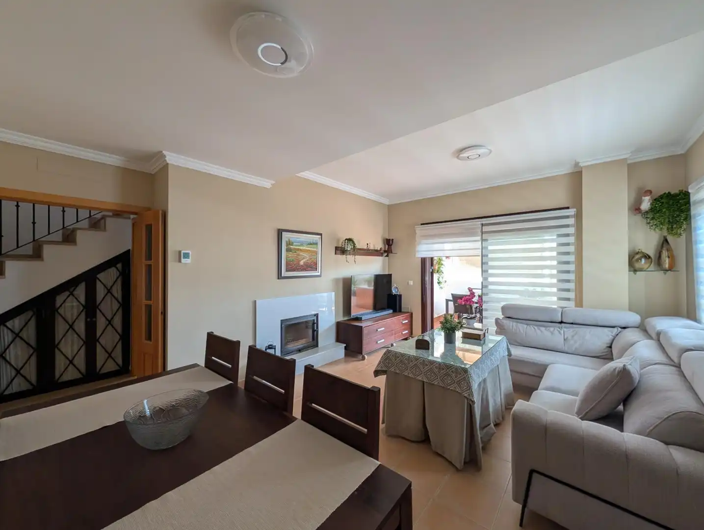 Sala de estar de Casa adosada en venta en Villablanca con Piscina comunitaria