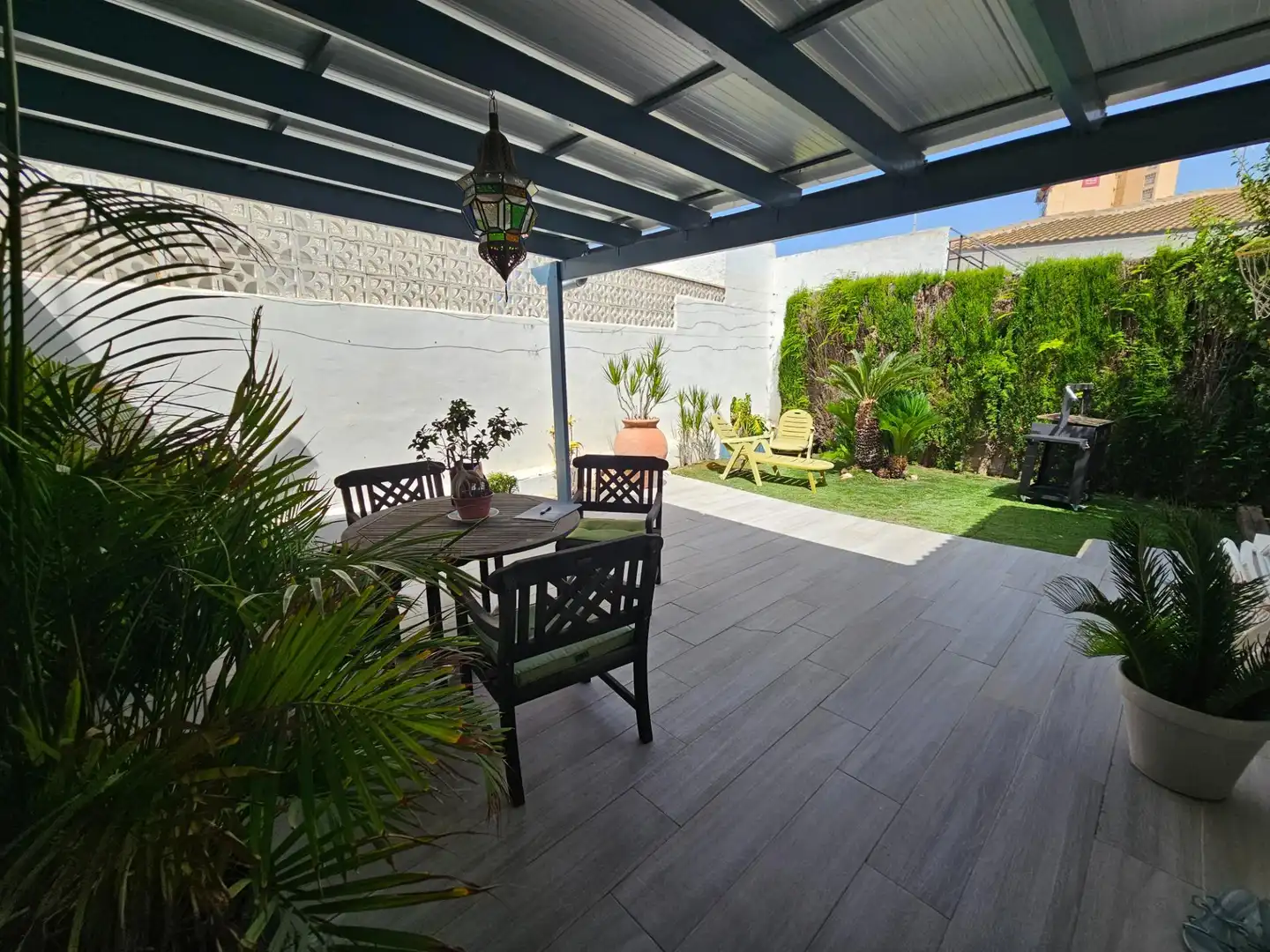 Terraza de Casa o chalet en venta en San Javier con Aire acondicionado, Jardín privado y Piscina