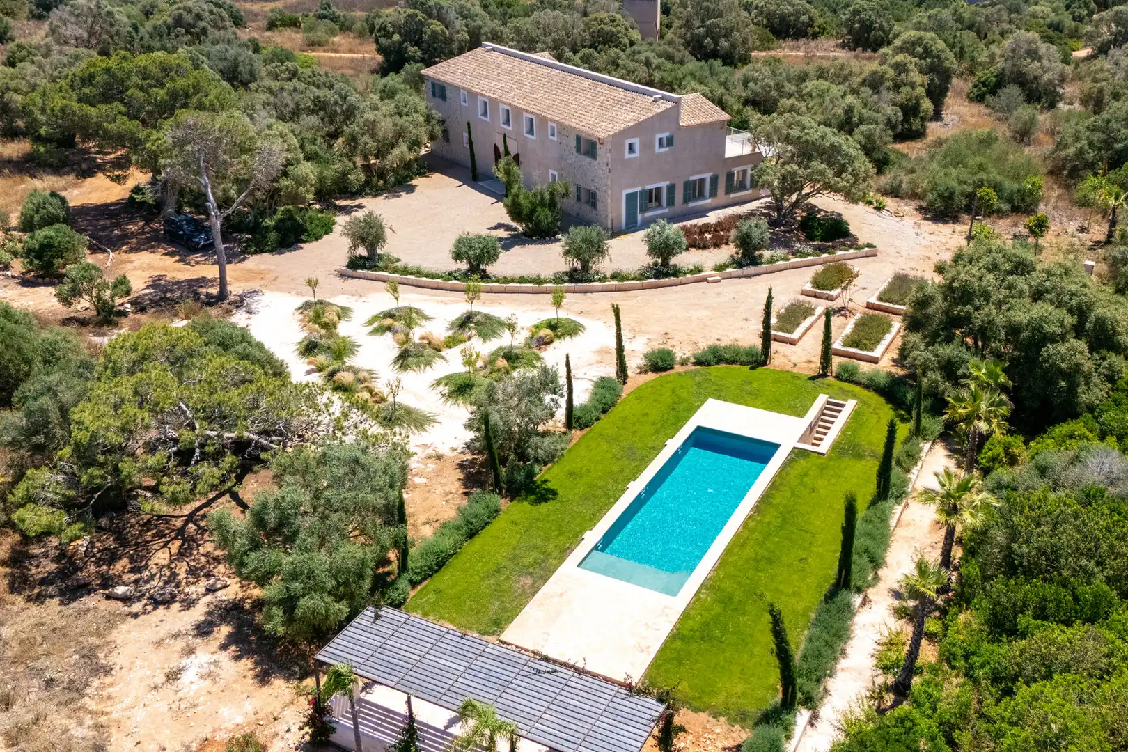 Vista exterior de Finca rústica en venta en Campos del Río con Aire acondicionado, Calefacción y Terraza