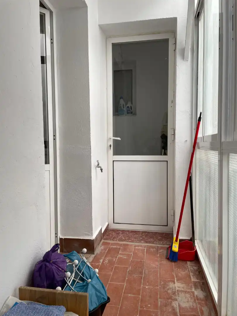 Terrasse von Wohnung zur Miete in Badajoz mit Klimaanlage, Heizung und Möbliert