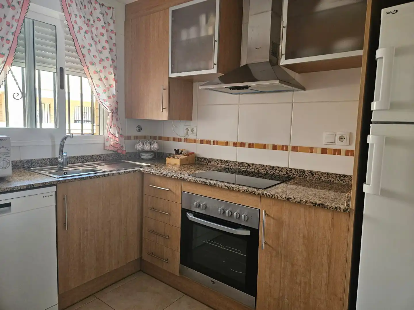 Cocina de Apartamento de alquiler en Cabanes con Aire acondicionado, Calefacción y Terraza
