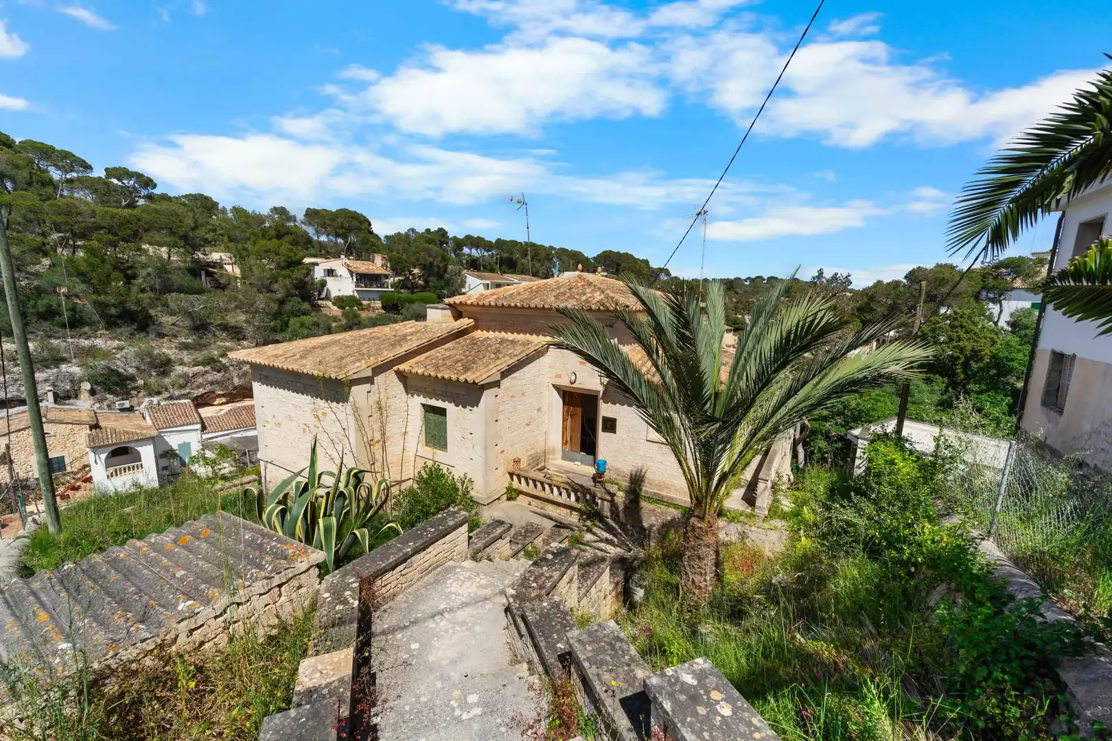Vista exterior de Finca rústica en venta en Santanyí con Terraza, Trastero y Balcón