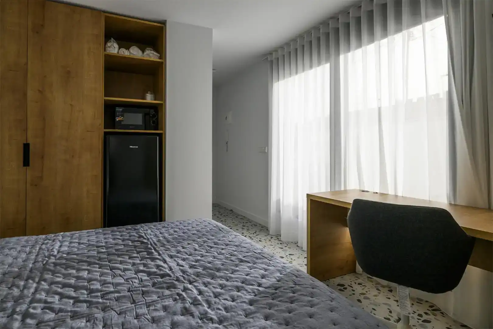 Schlafzimmer von Wohnung zur Miete in San Vicente del Raspeig / Sant Vicent del Raspeig mit Klimaanlage