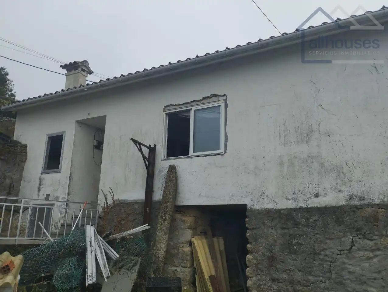 Vista exterior de Finca rústica en venta en Oia con Calefacción, Jardín privado y Terraza