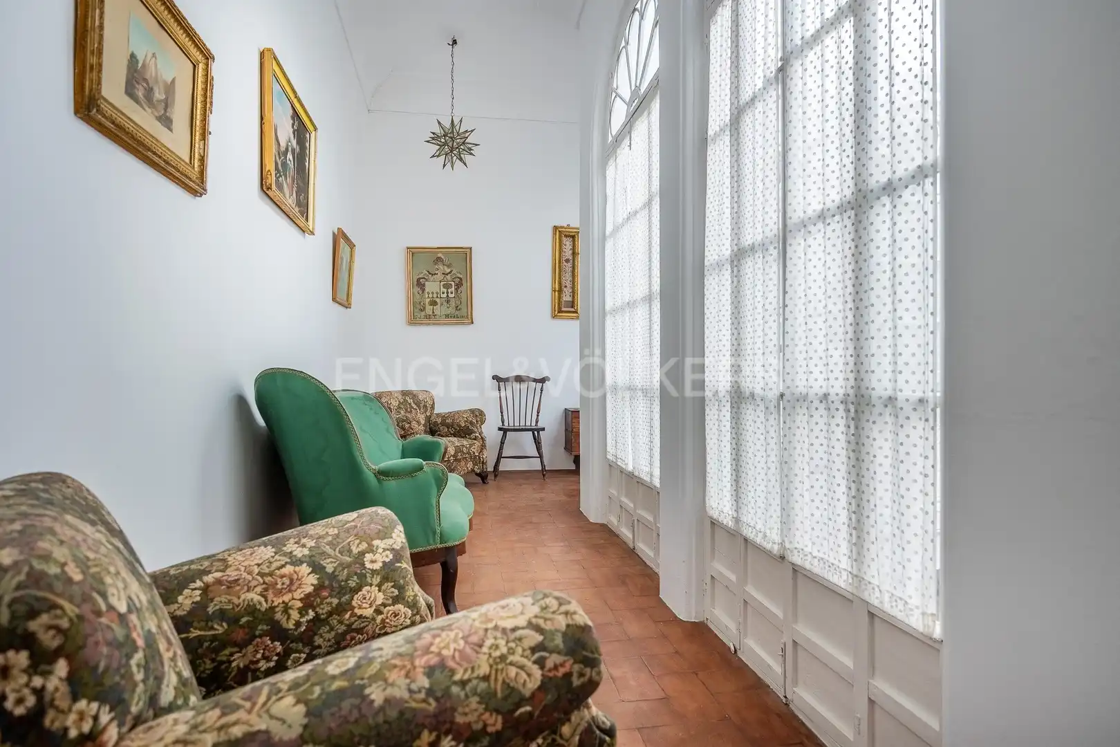 Sala de estar de Casa o chalet en venta en Fuente del Maestre con Calefacción, Jardín privado y Terraza