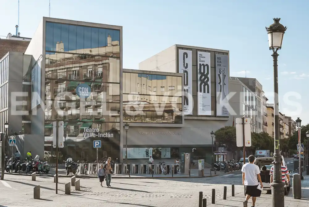 Exterior view of Flat for rent in Madrid  with Air Conditioner, Heating and Furnished