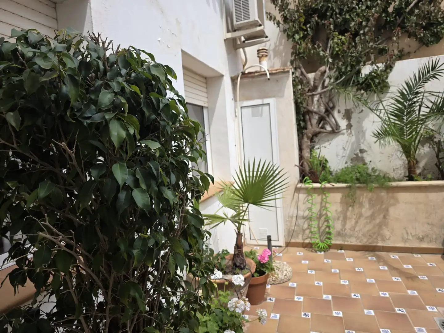 Terrasse von Einfamilien-Reihenhaus zur Miete in San Javier mit Klimaanlage, Möbliert und Ofen