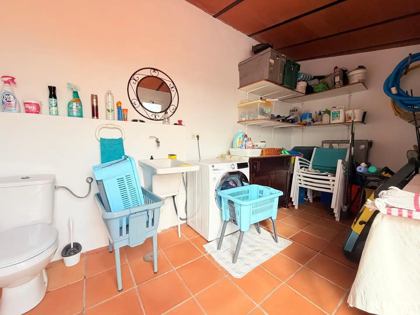 Cuina de Casa o xalet en venda en Algeciras amb Piscina