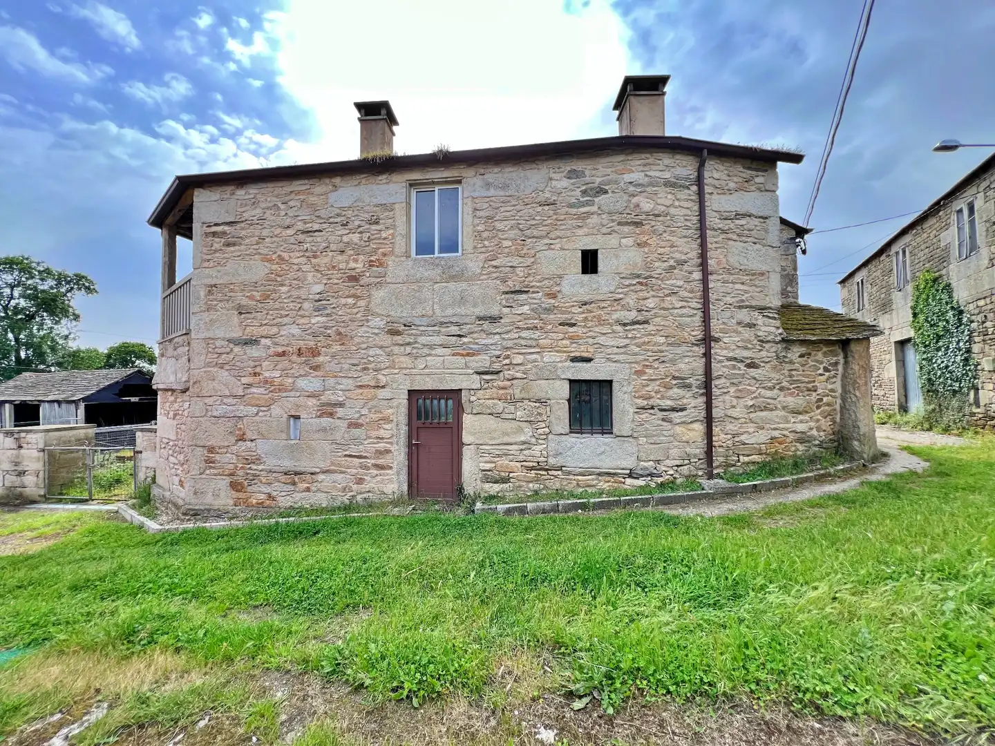 Vista exterior de Casa o xalet en venda en Friol