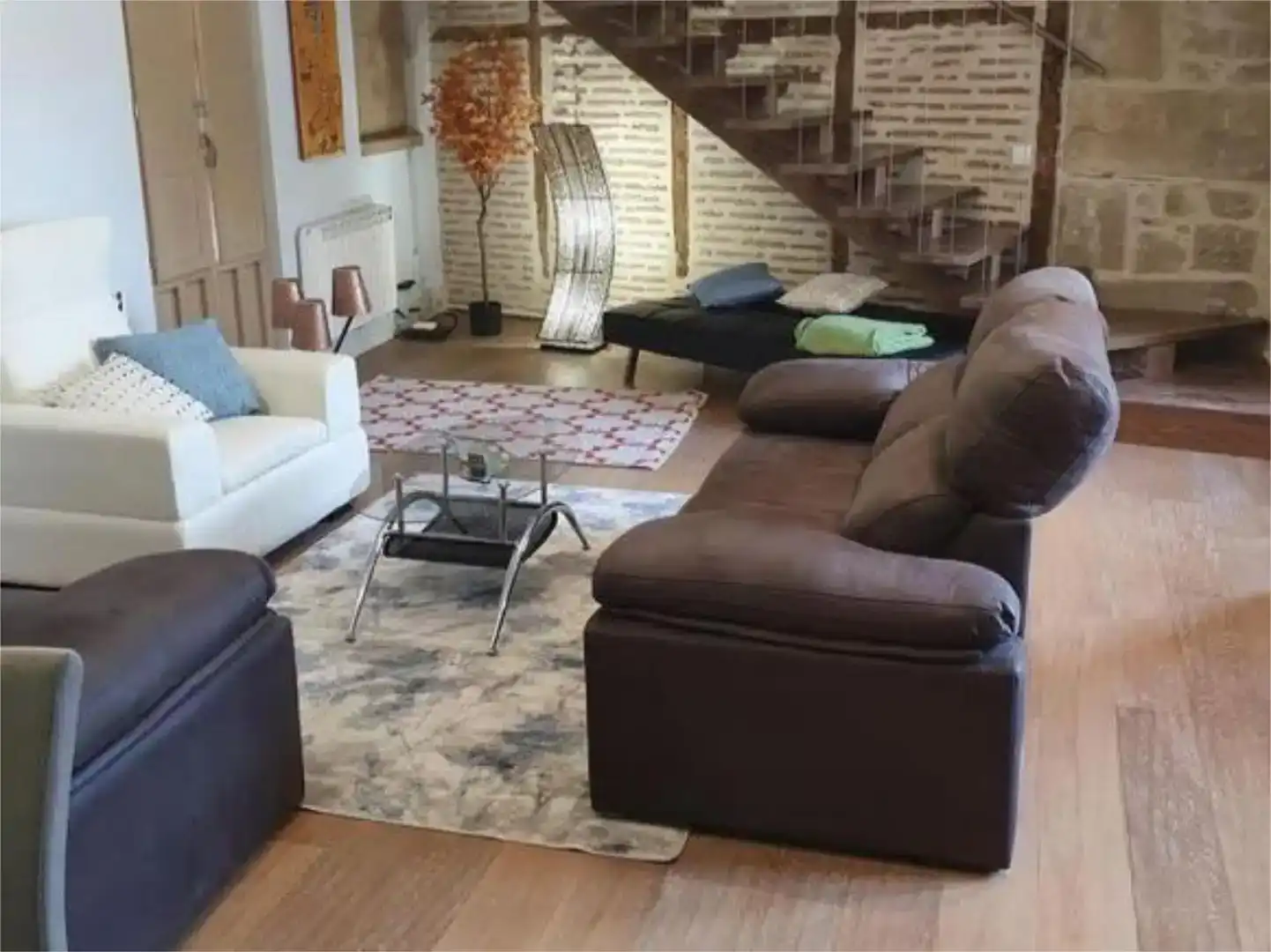 Sala de estar de Apartamento de alquiler en Aldeaseca de la Frontera, Salamanca