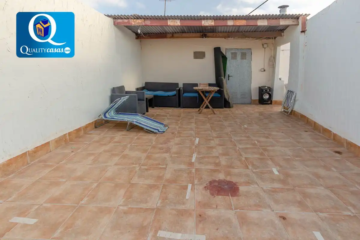 Terrassa de Casa adosada en venda en Sant Joan d'Alacant amb Aire condicionat, Calefacció i Terrassa