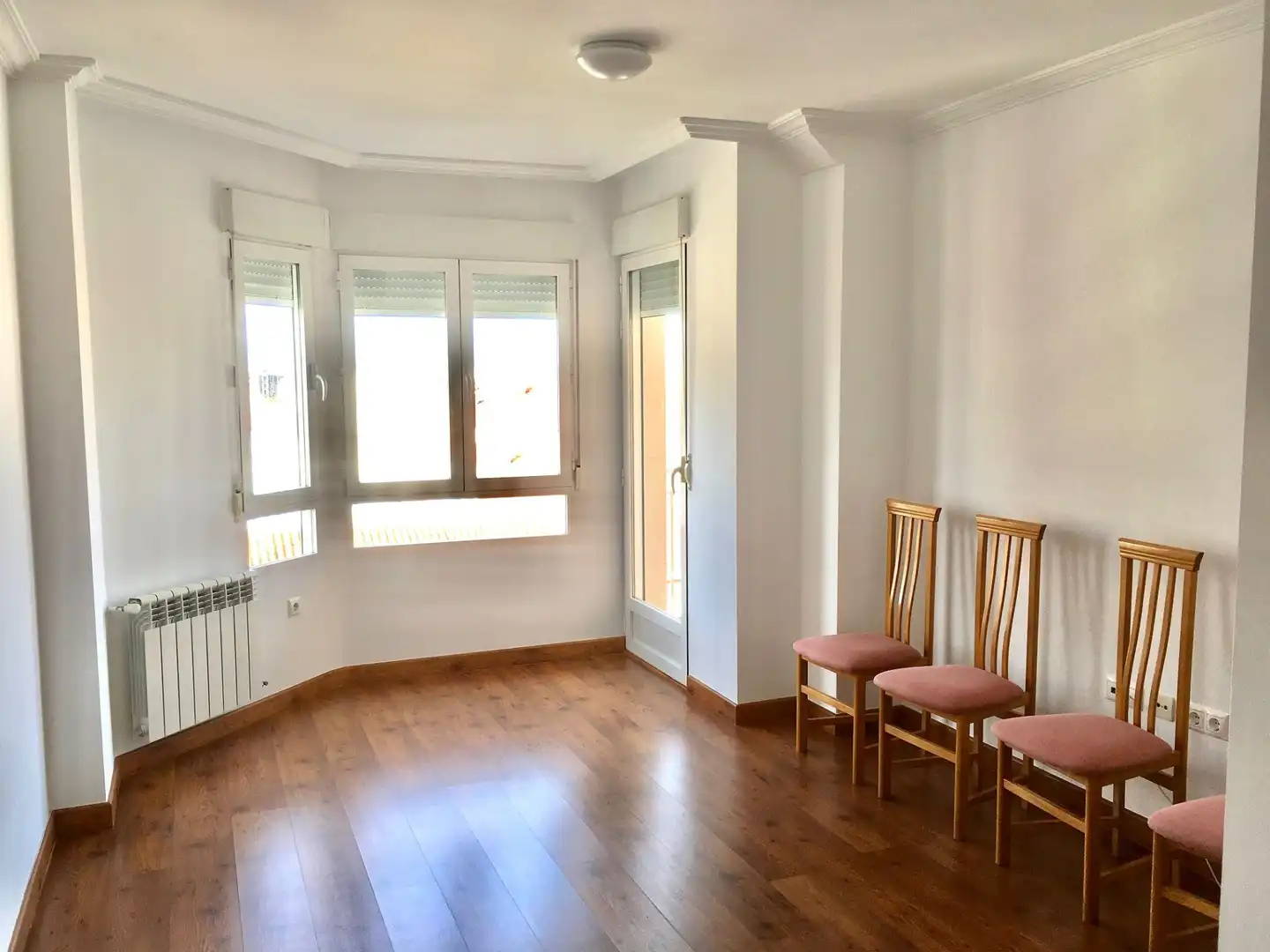 Sala de estar de Apartamento de alquiler en Albacete con Calefacción, Parquet y Balcón