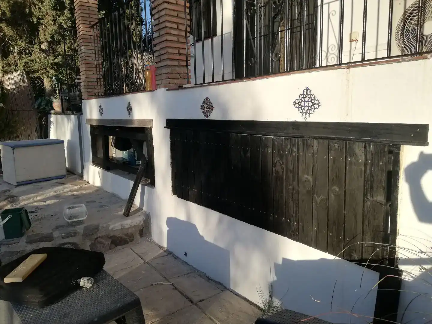 Vista exterior de Finca rústica en venda en Monda amb Aire condicionat, Piscina i Balcó