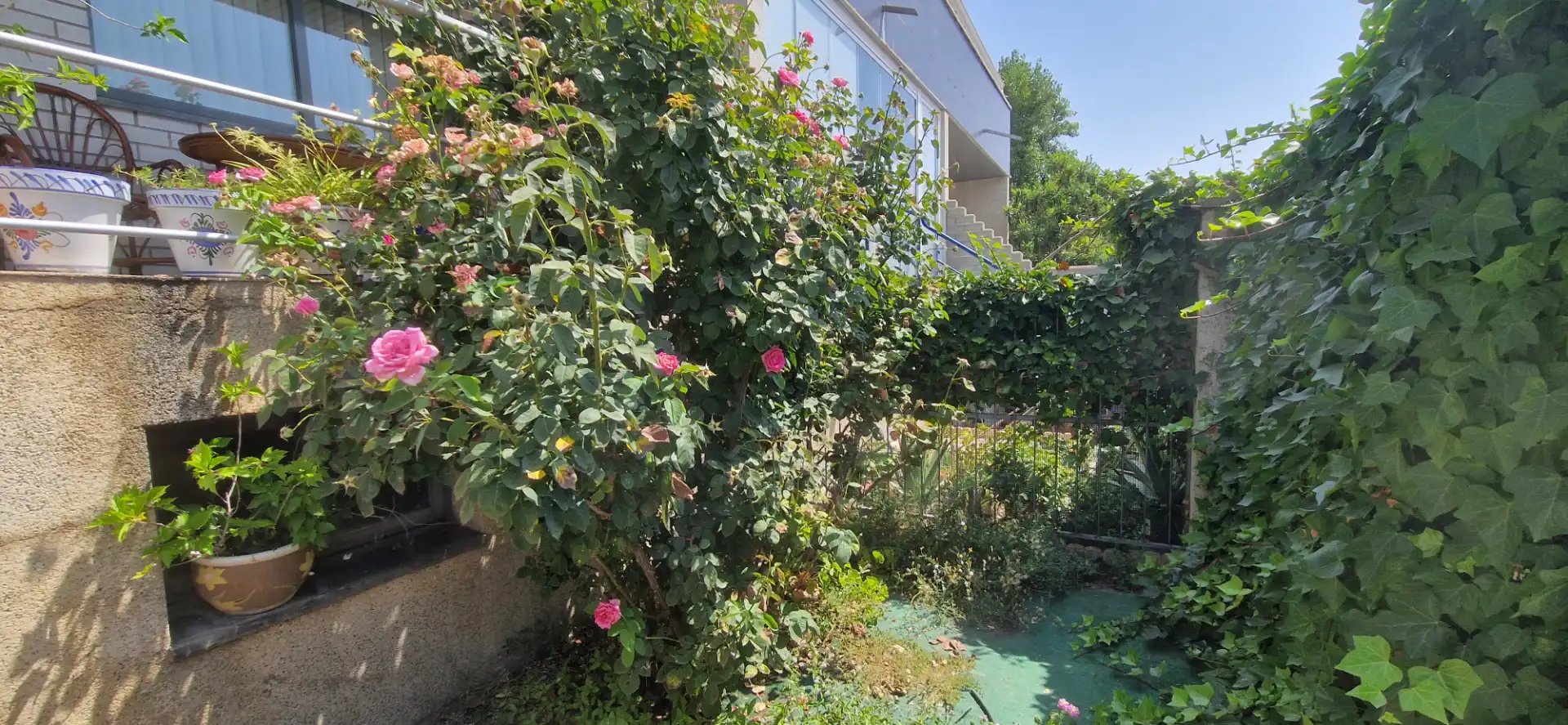 Garden of Detached homes for sale in Zaragoza  with Air Conditioner, Heating and Private garden