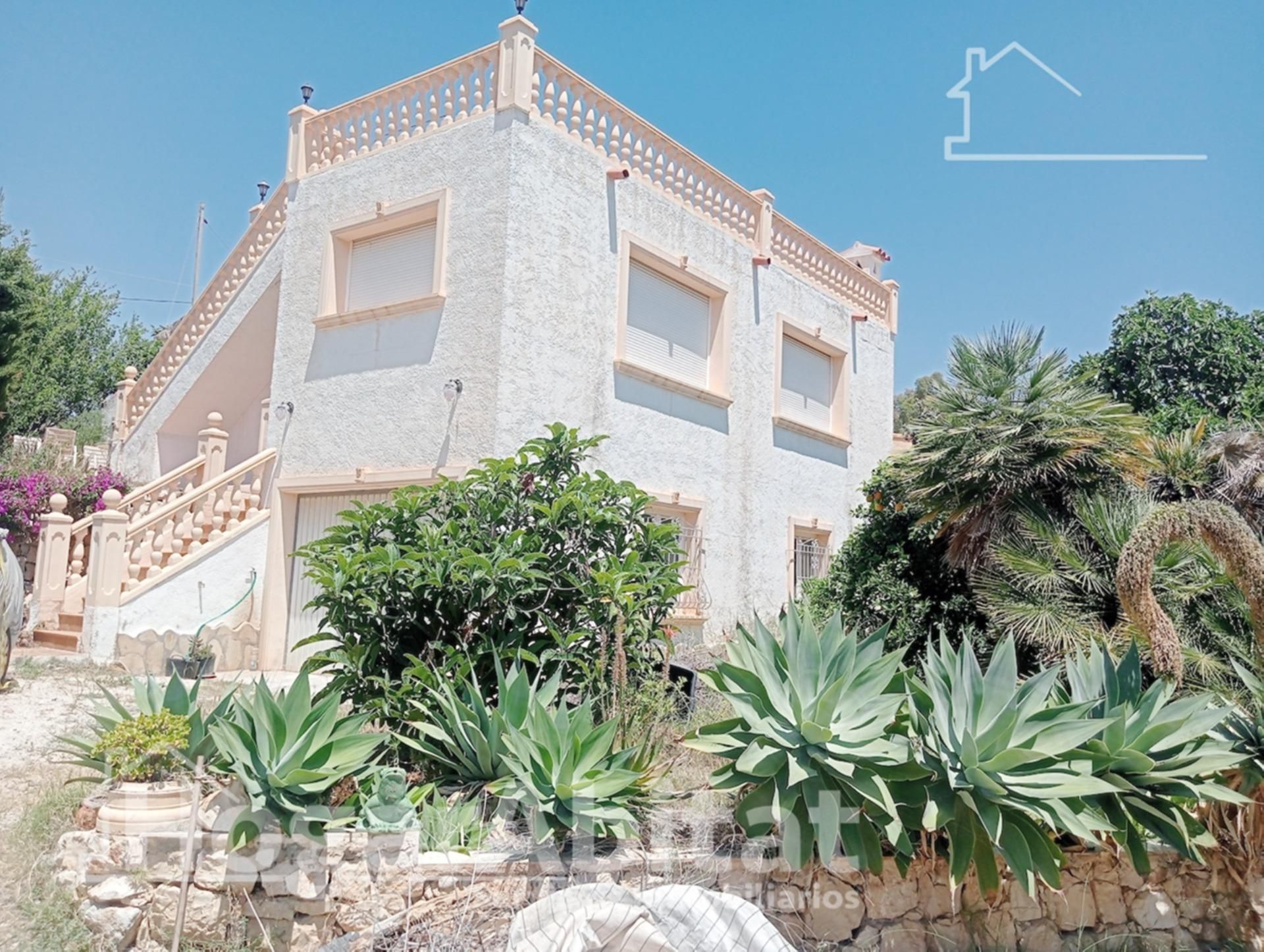 Vista exterior de Casa o xalet en venda en Calpe / Calp amb Jardí privat i Terrassa