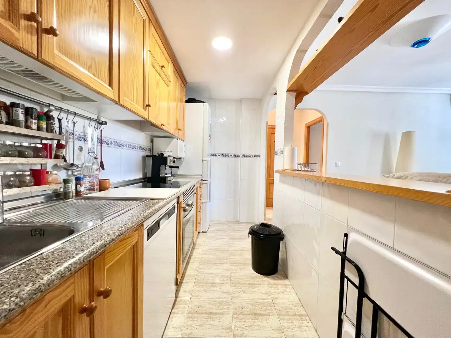 Cocina de Casa o chalet de alquiler en Pilar de la Horadada con Aire acondicionado, Calefacción y Terraza