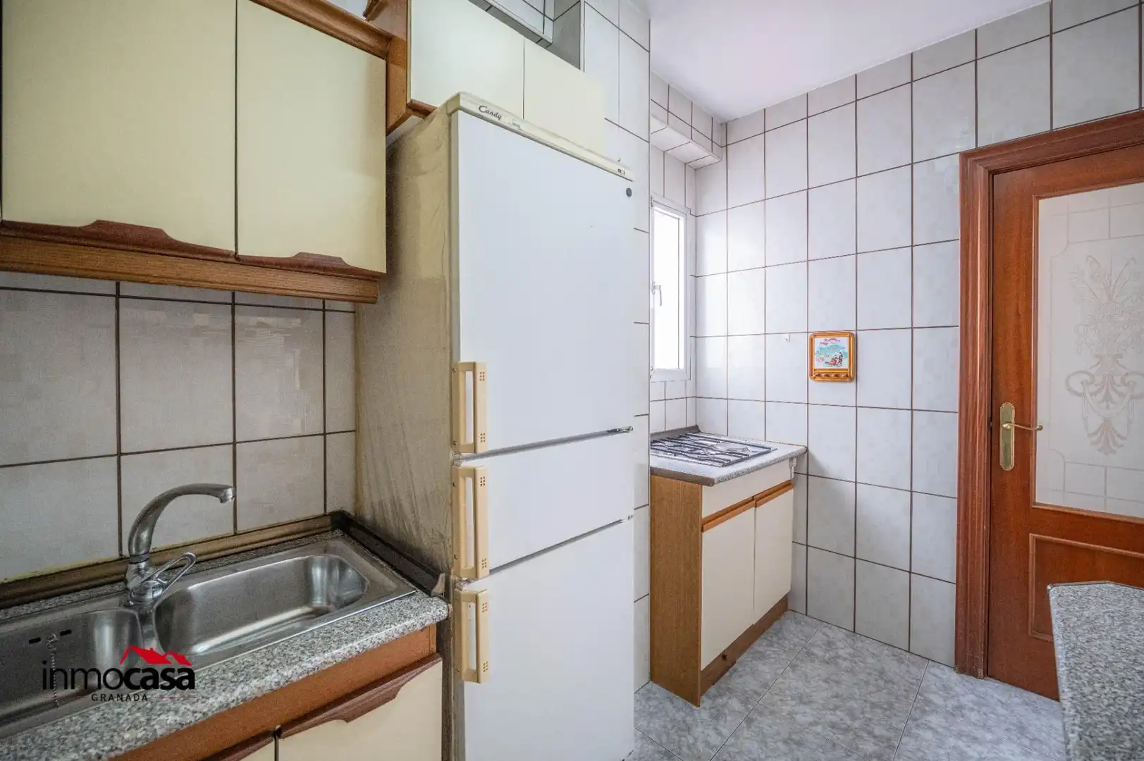 Cuina de Pis en venda en Granada amb Jardí privat i Balcó