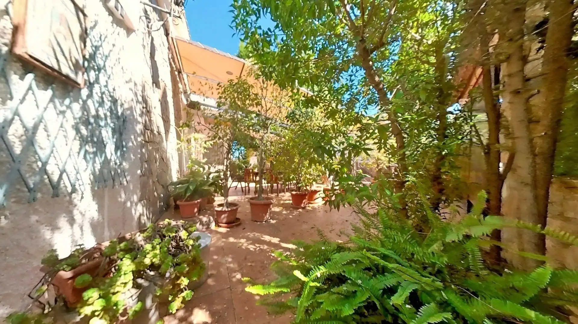 Terraza de Finca rústica en venta en Murcia con Jardín privado, Trastero y Piscina