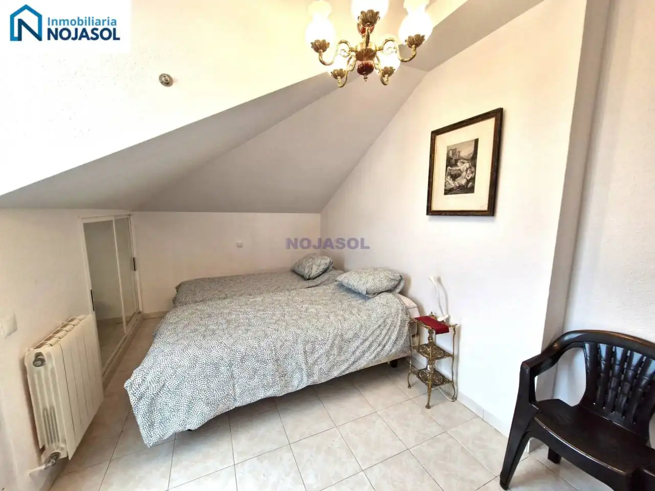 Bedroom of Flat for sale in Noja  with Heating, Terrace and Furnished