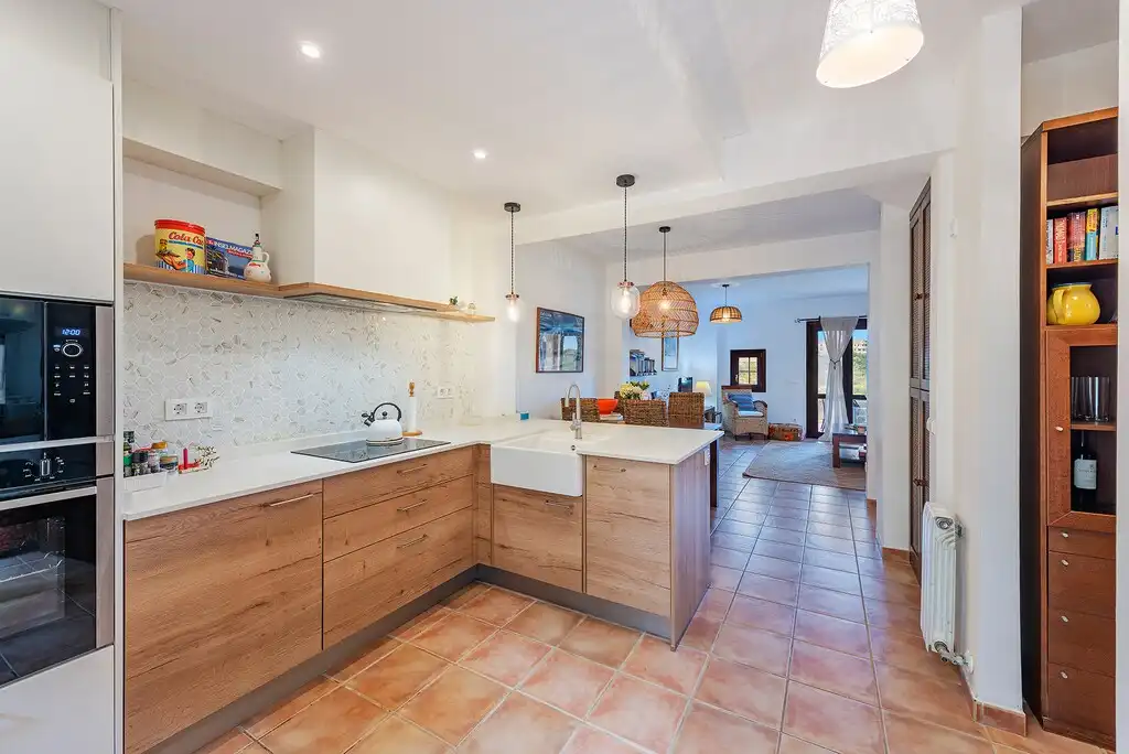 Cocina de Finca rústica en venta en Manacor con Aire acondicionado, Calefacción y Terraza