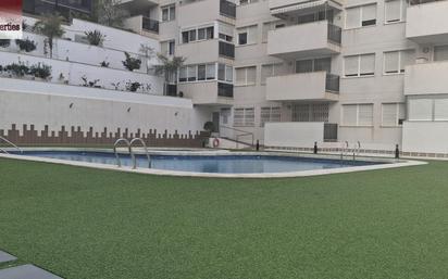 Piscina de Pis en venda en Villajoyosa / La Vila Joiosa amb Aire condicionat, Calefacció i Jardí privat