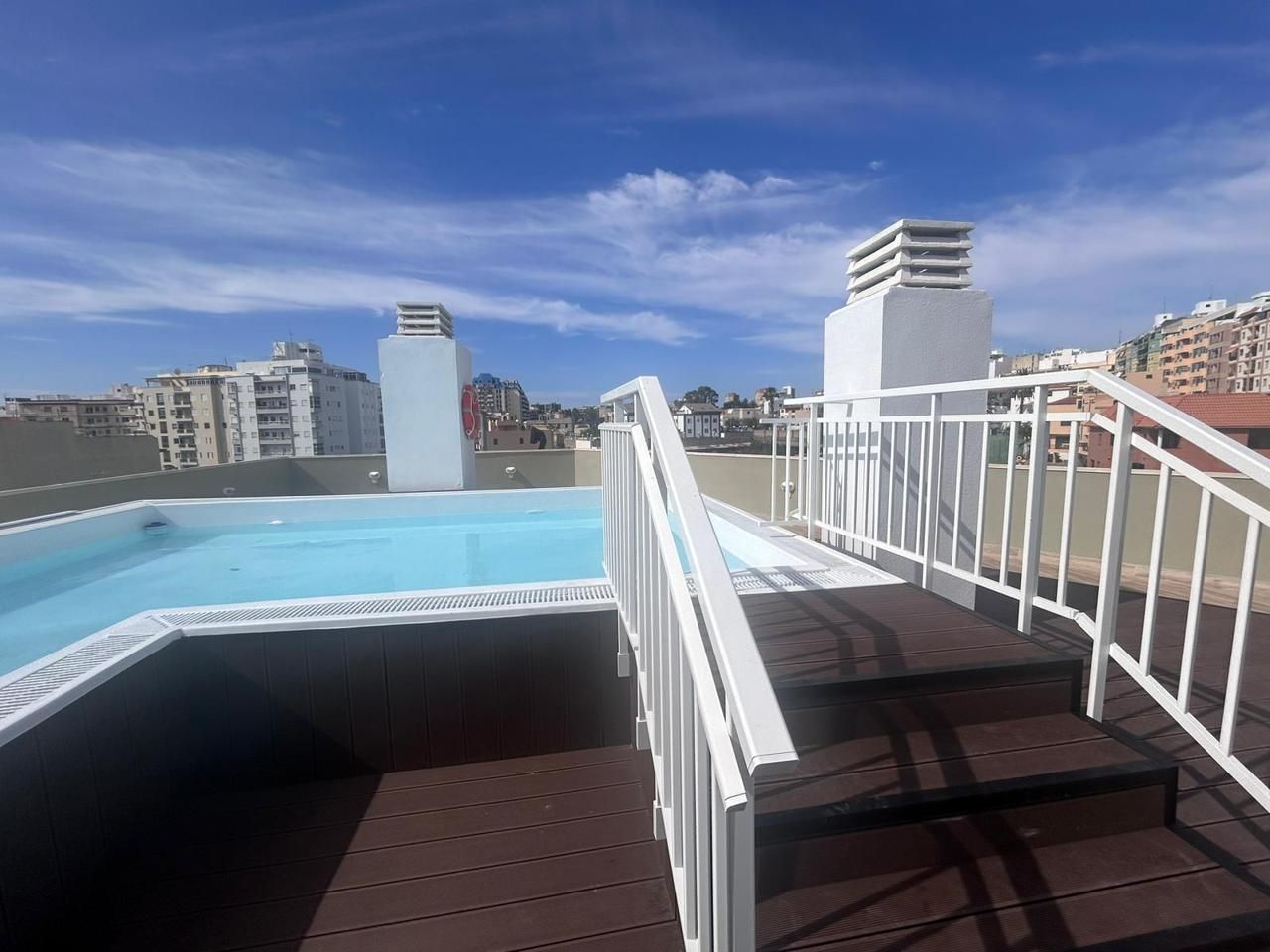 Piscina de Pis de lloguer en  Santa Cruz de Tenerife Capital amb Terrassa i Moblat