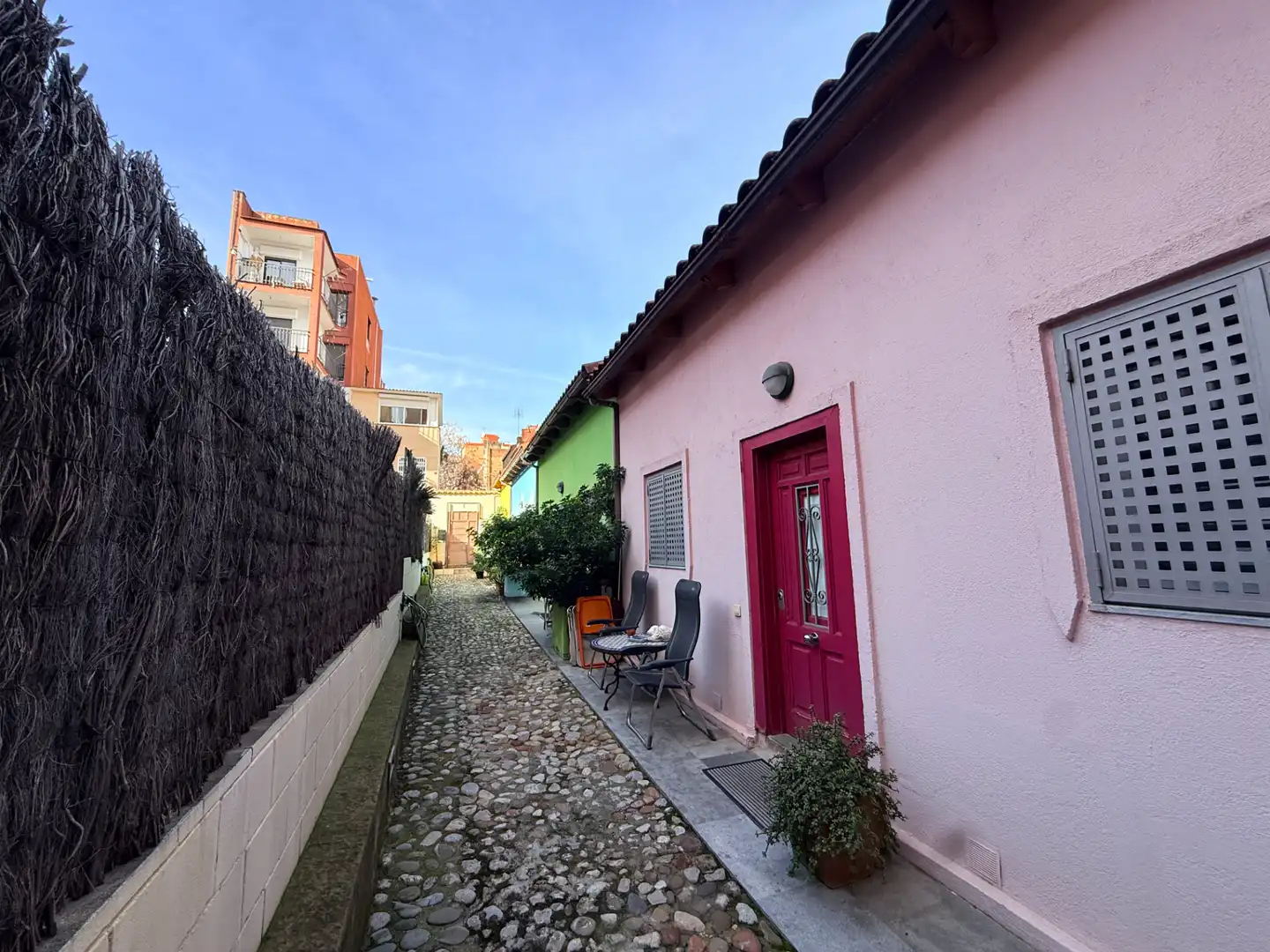 Vista exterior de Casa adosada en venta en Barcelona con Aire acondicionado, Calefacción y Parquet