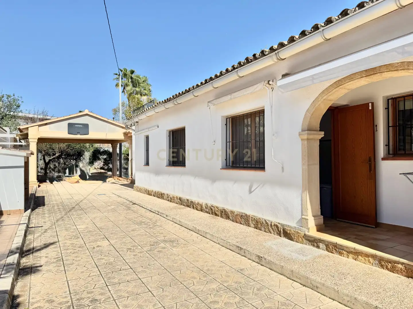 Vista exterior de Casa o xalet en venda en Calpe / Calp amb Aire condicionat, Jardí privat i Traster