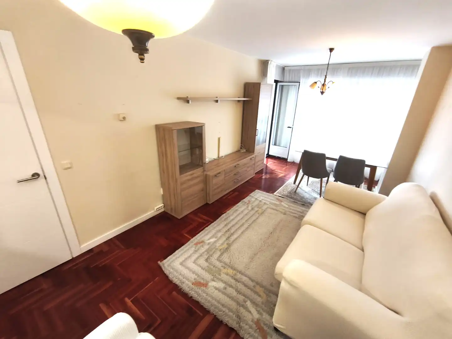 Living room of Apartments for rent in Vigo   with Storage room, Furnished and Balcony