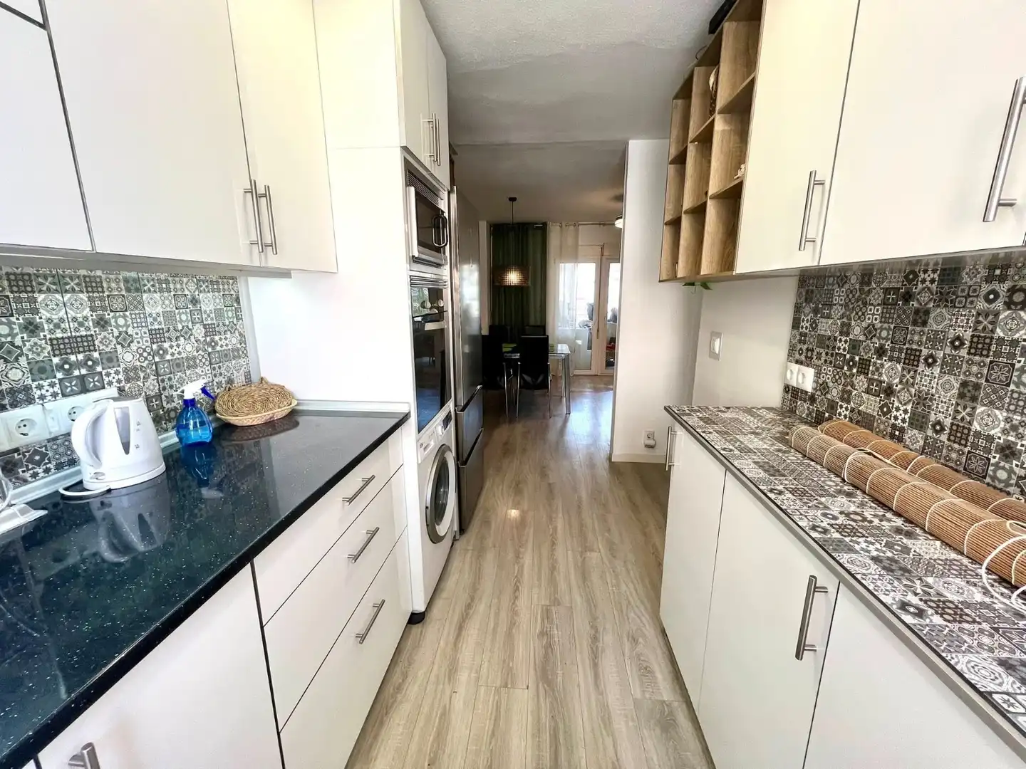 Cocina de Apartamento en venta en La Manga del Mar Menor con Aire acondicionado, Calefacción y Terraza