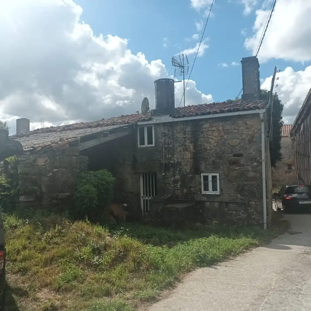 Vista exterior de Finca rústica en venta en Santa Comba con Jardín privado