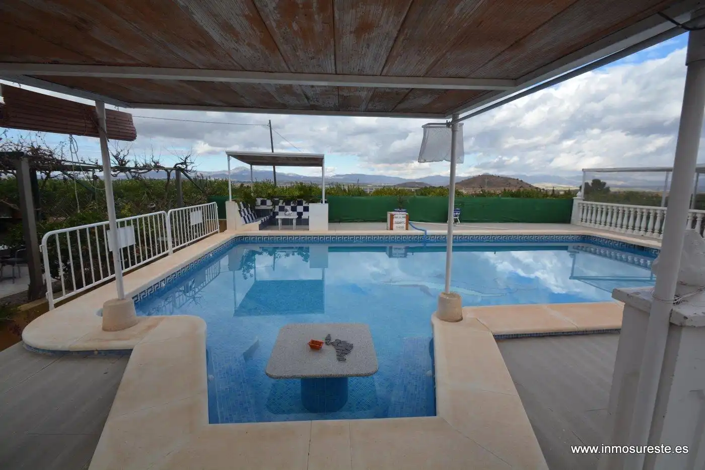Piscina de Finca rústica en venta en Santomera con Jardín privado y Piscina