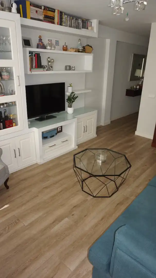 Wohnzimmer von Wohnung zum Verkauf in Madrid mit Klimaanlage, Heizung und Terrasse