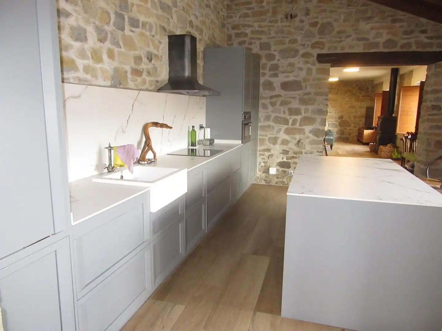 Cocina de Casa o chalet en venta en Castiello de Jaca con Calefacción, Jardín privado y Terraza