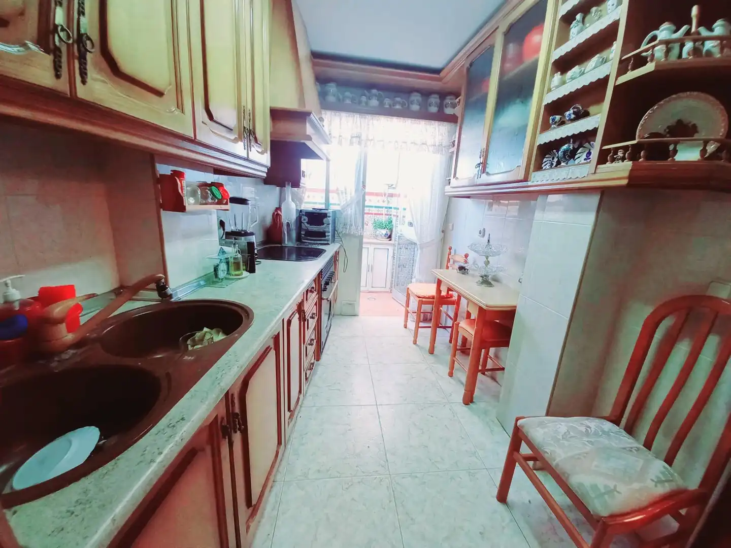 Cocina de Piso en venta en Canillas de Aceituno con Aire acondicionado, Jardín privado y Terraza